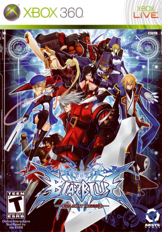 BlazBlue: Calamity Trigger - Collector's Edition box art for Xbox 360